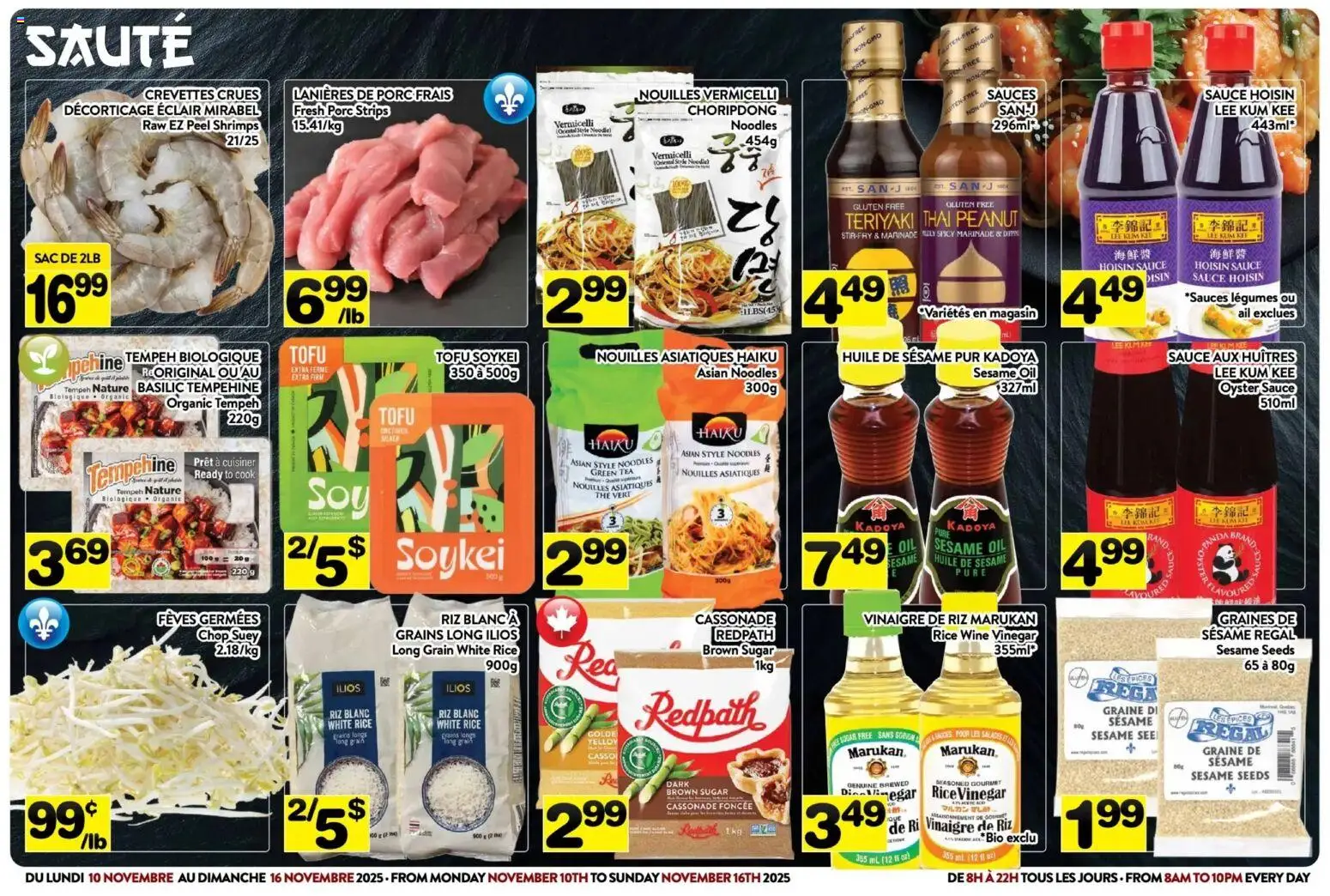Pa Supermarché weekly flyer / circulaire - page 3- valid from Nov 10, 2025