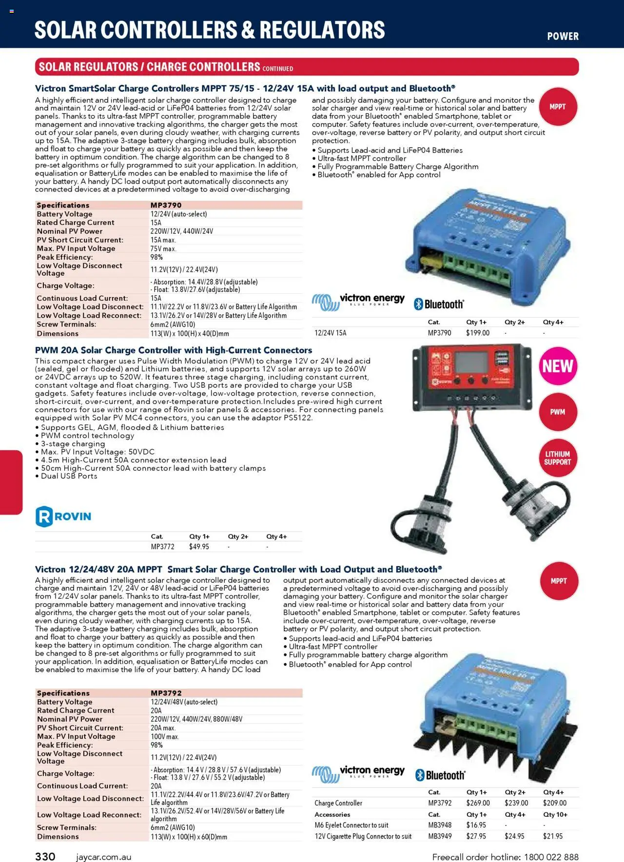 Jaycar Engineering & Scientific Catalogue 2025/2026  - page 330- valid from 09/07/2025