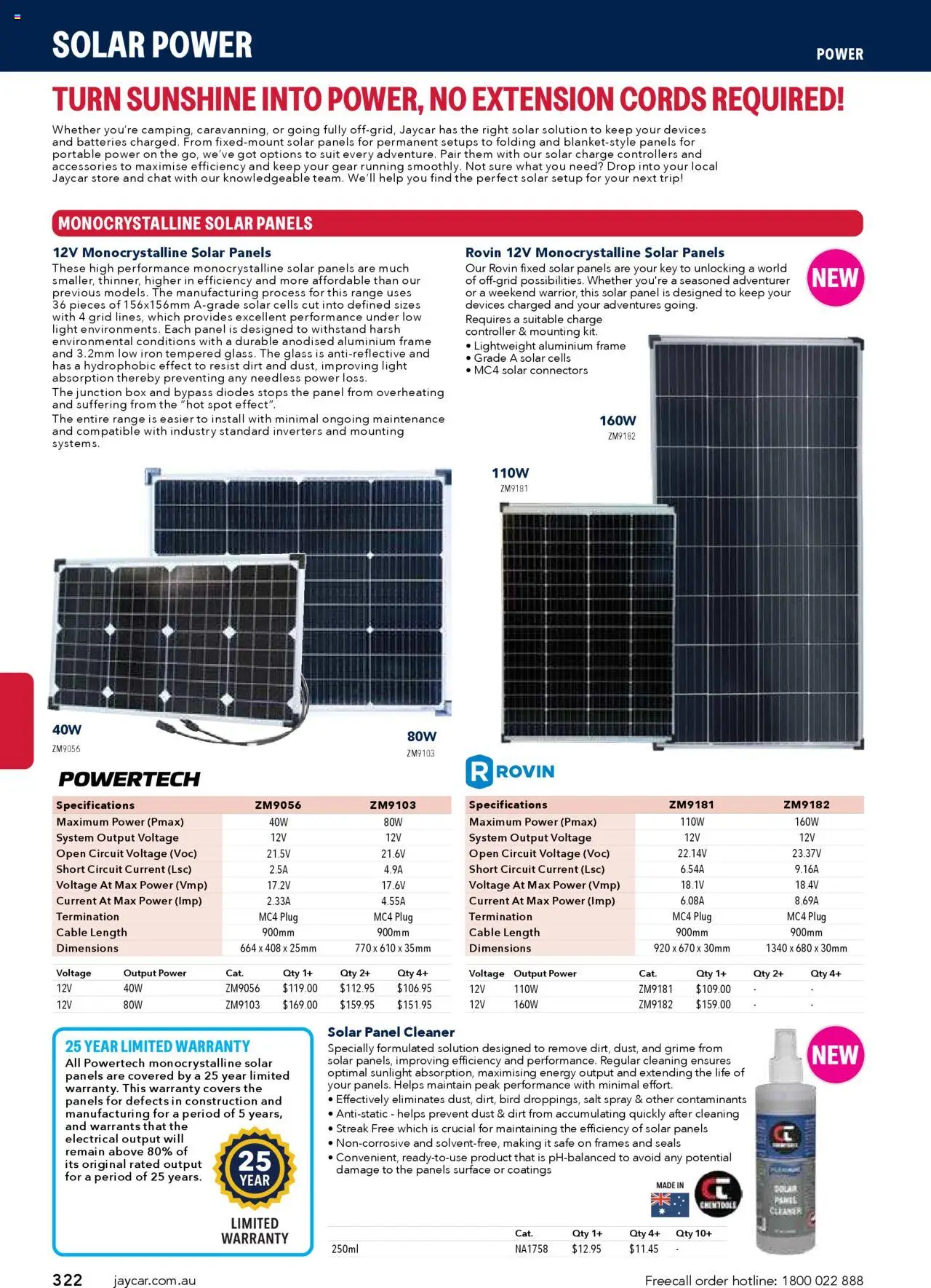Jaycar Engineering & Scientific Catalogue 2025/2026  - page 322- valid from 09/07/2025