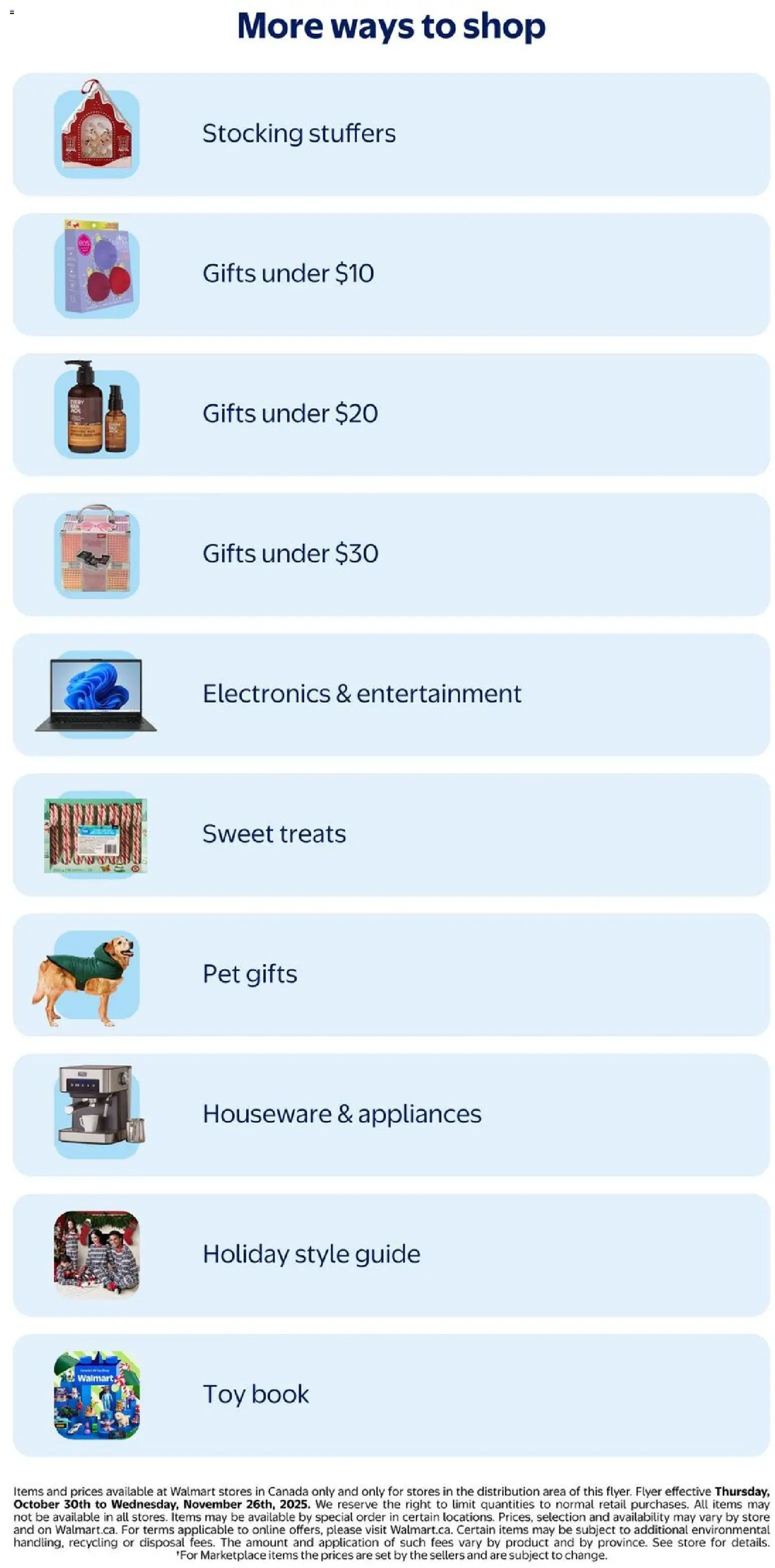 Walmart - Share the joy! - page 23- valid from Oct 30, 2025
