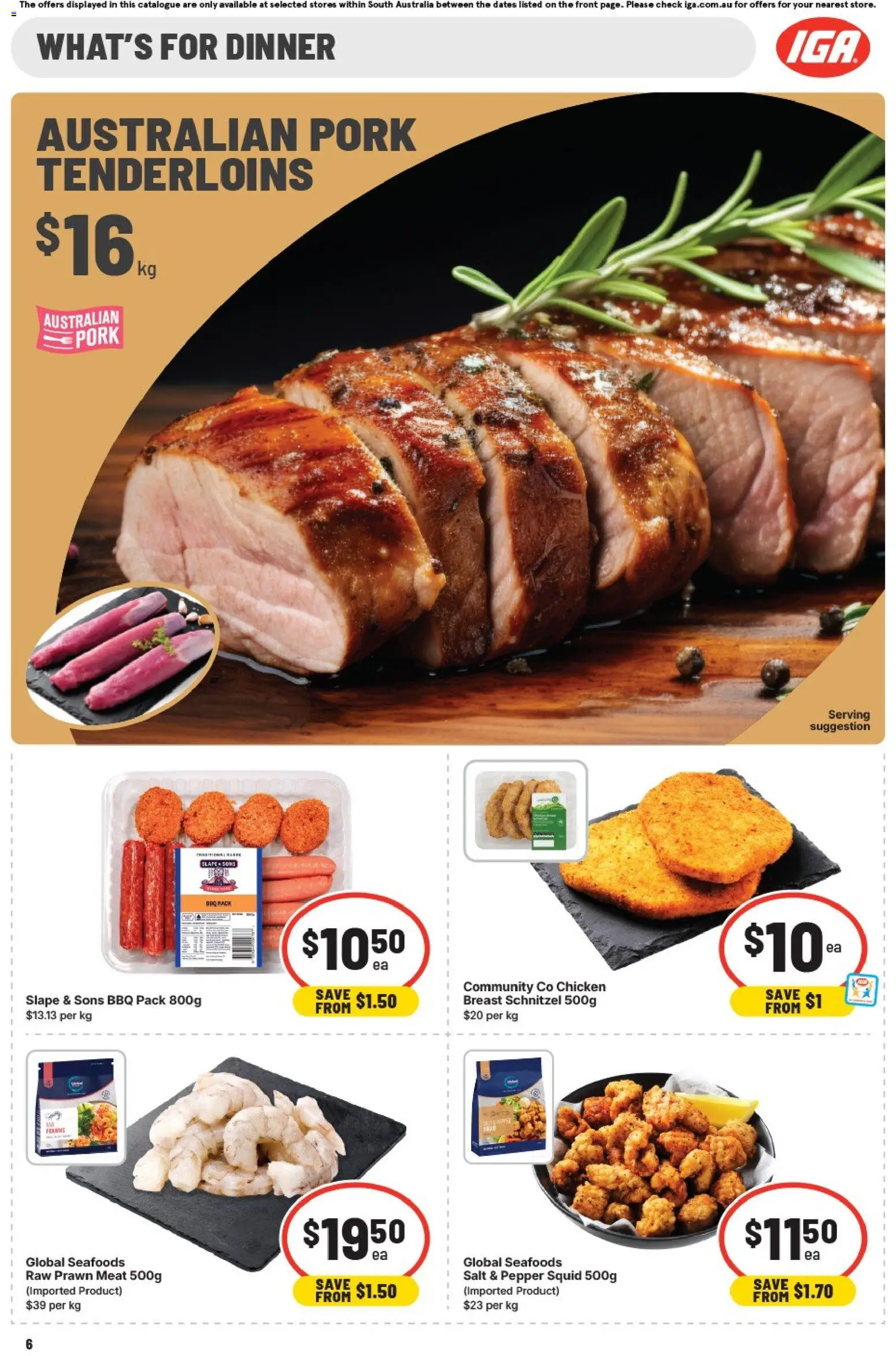 IGA Catalogue SA - page 6- valid from 25/02/2026