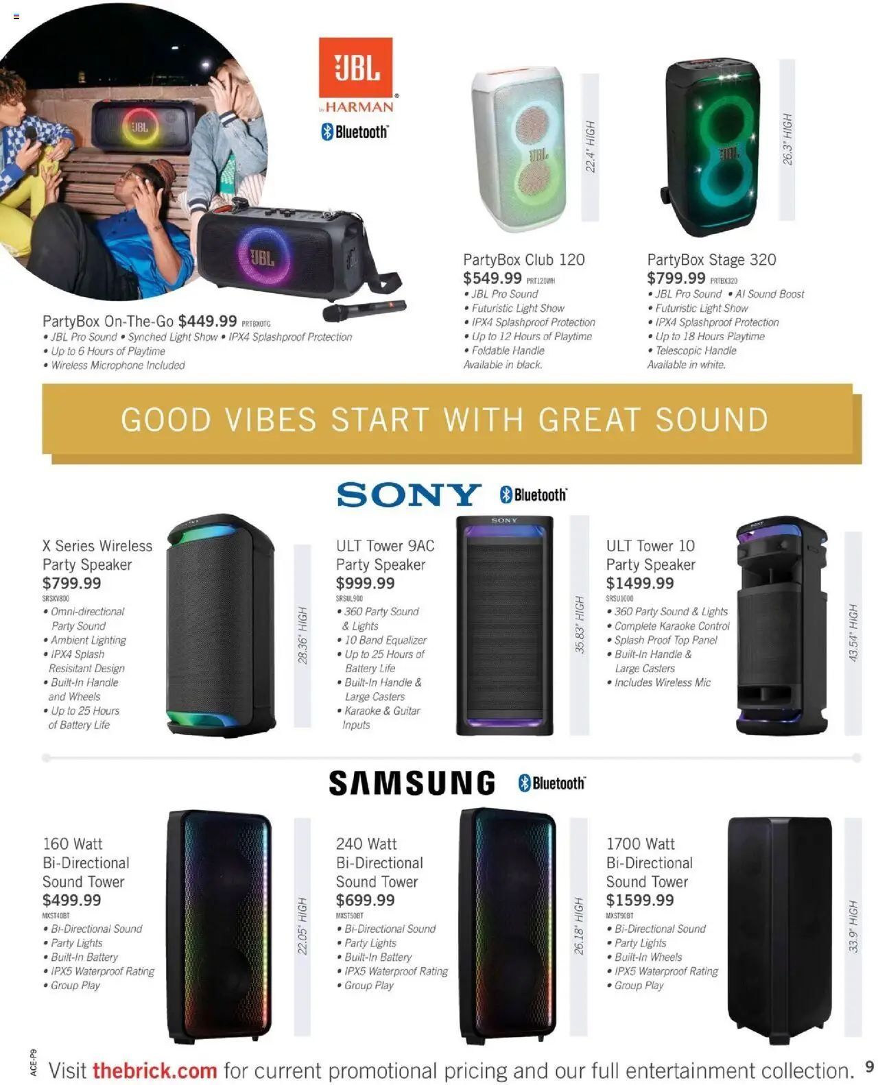 The Brick flyer - 2025 Entertainment Guide - page 9- valid from Sep 4, 2025