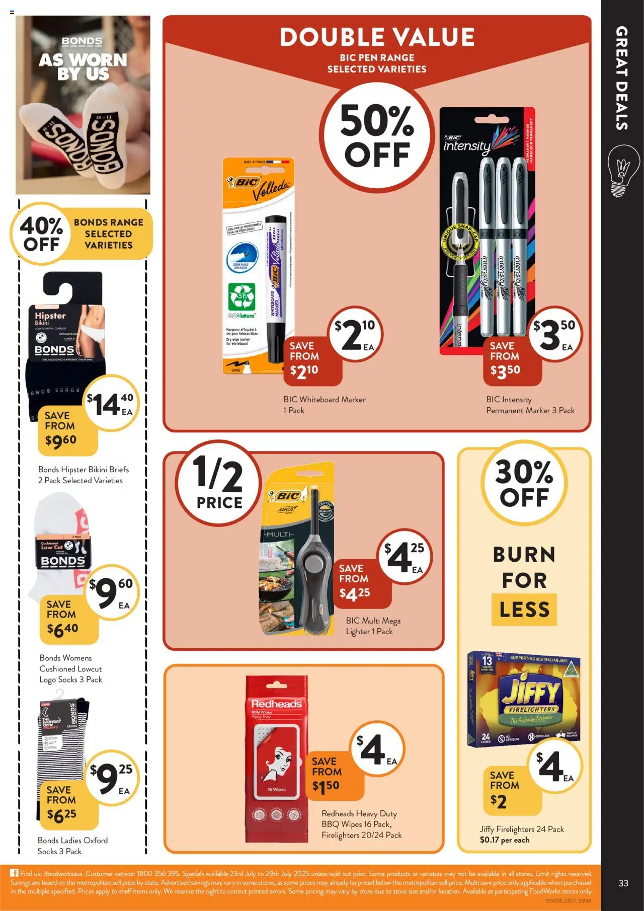 Foodworks - Catalogue NSW - page 33- valid from 23/07/2025