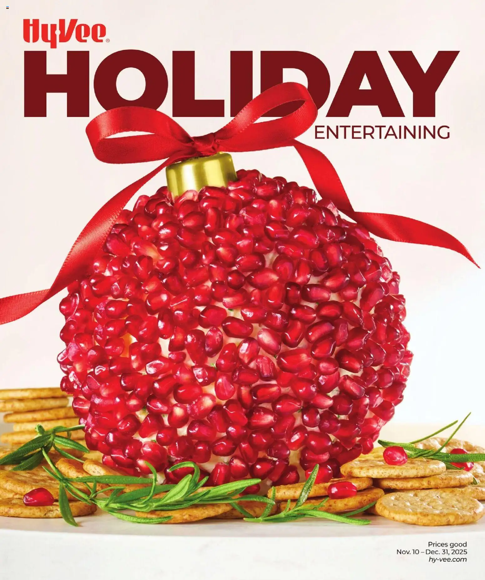 HyVee Holiday Entertaining - page 1- valid from 11/10/2025