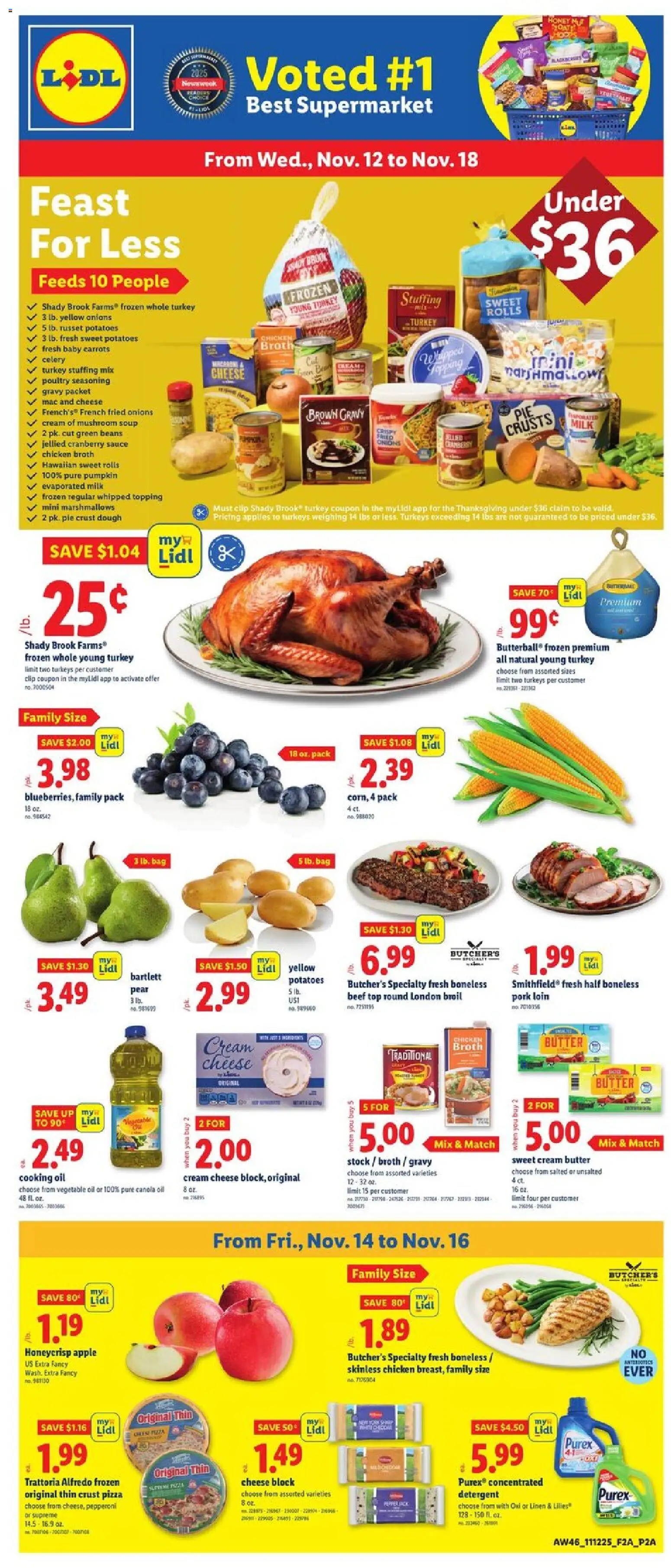 Lidl Weekly Ad - DC - page 1- valid from 11/12/2025