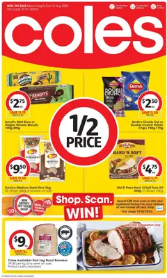Coles catalogue preview - valid from 06/08/2025