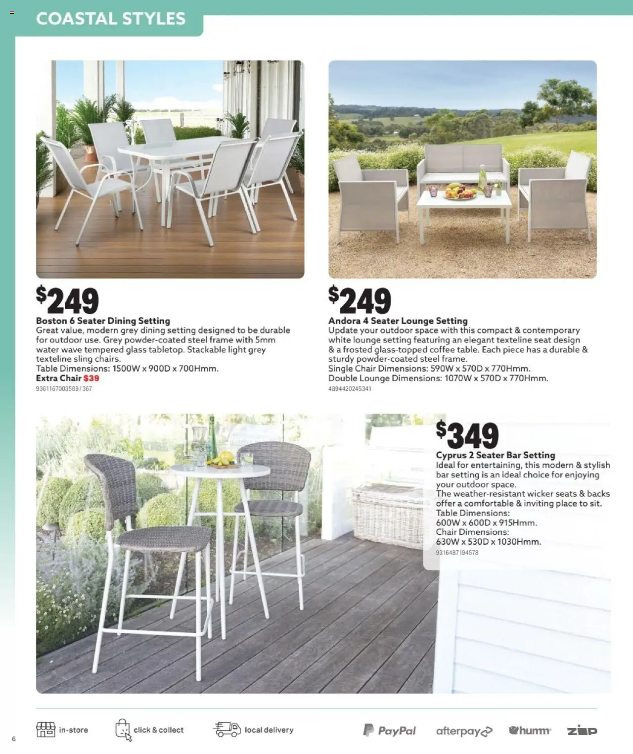 Mitre 10 The Art of Living Outdoors Catalogue - page 6- valid from 03/09/2025