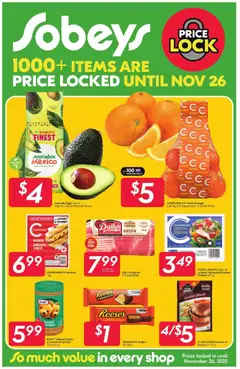 Preview Sobeys - Special Promotion valid from Oct 23, 2025