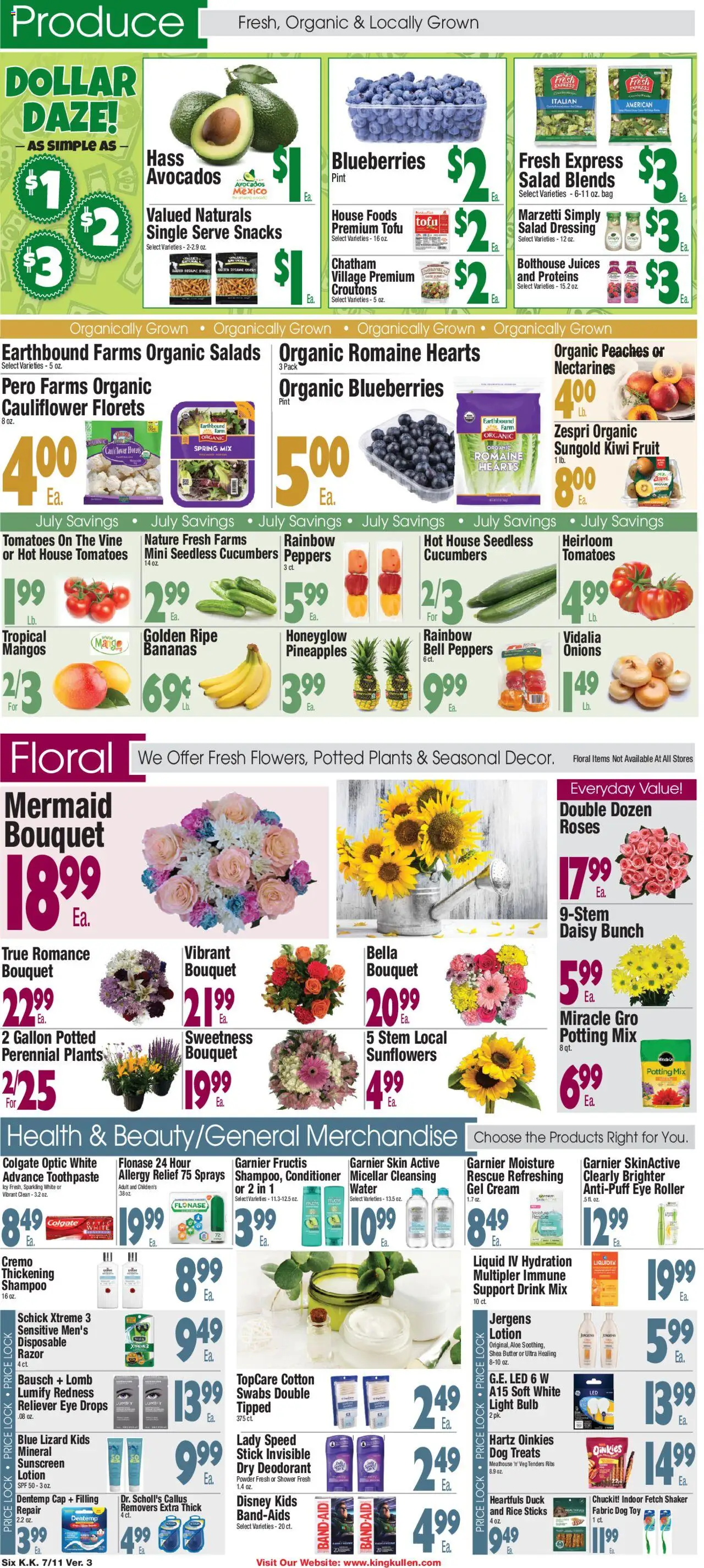 King Kullen Weekly Ad - page 6- valid from 07/11/2025