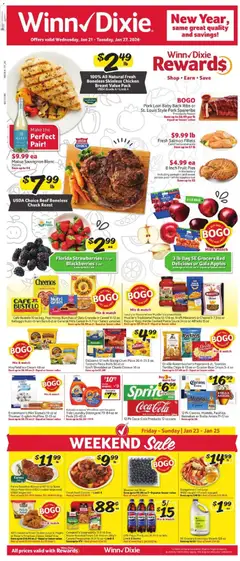 Preview Winn Dixie Weekly Ad valid from 01/21/2026