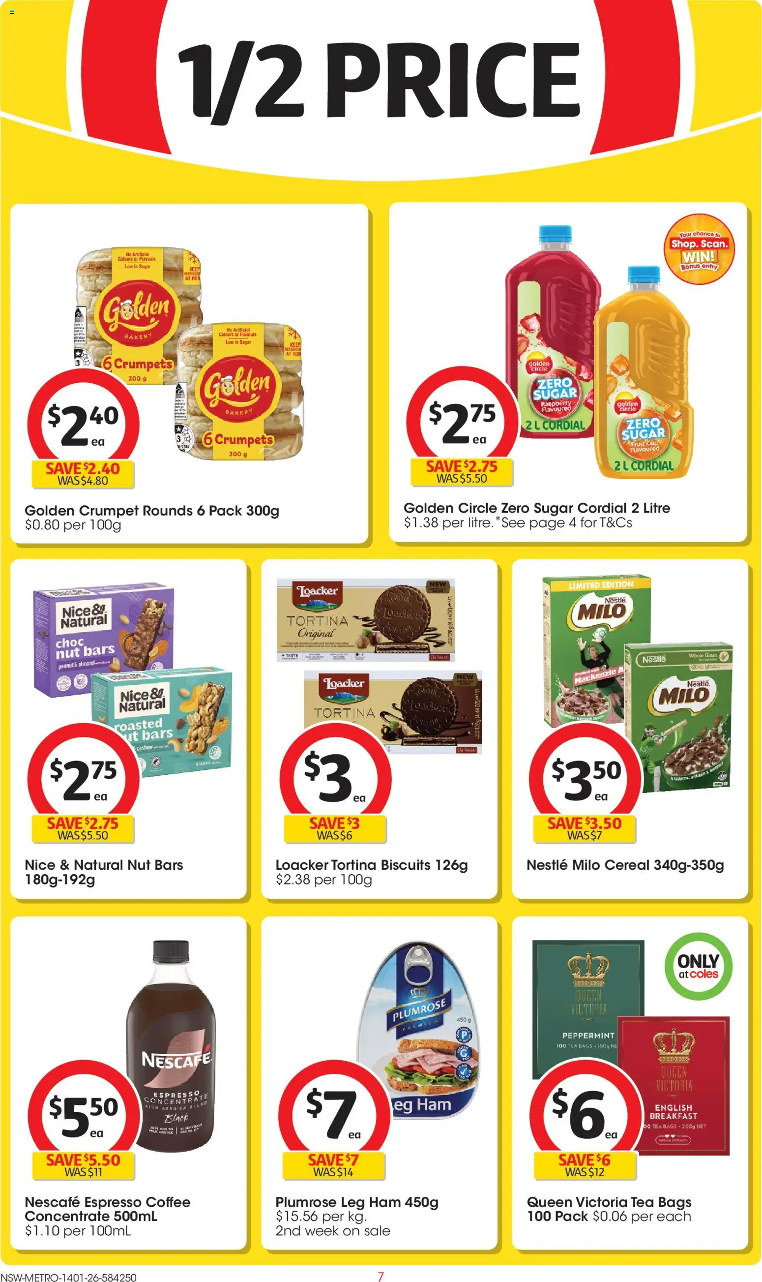 Coles  Catalogue  - page 7- valid from 14/01/2026