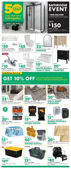 Preview Kent weekly flyer / circulaire valid from Feb 5, 2026