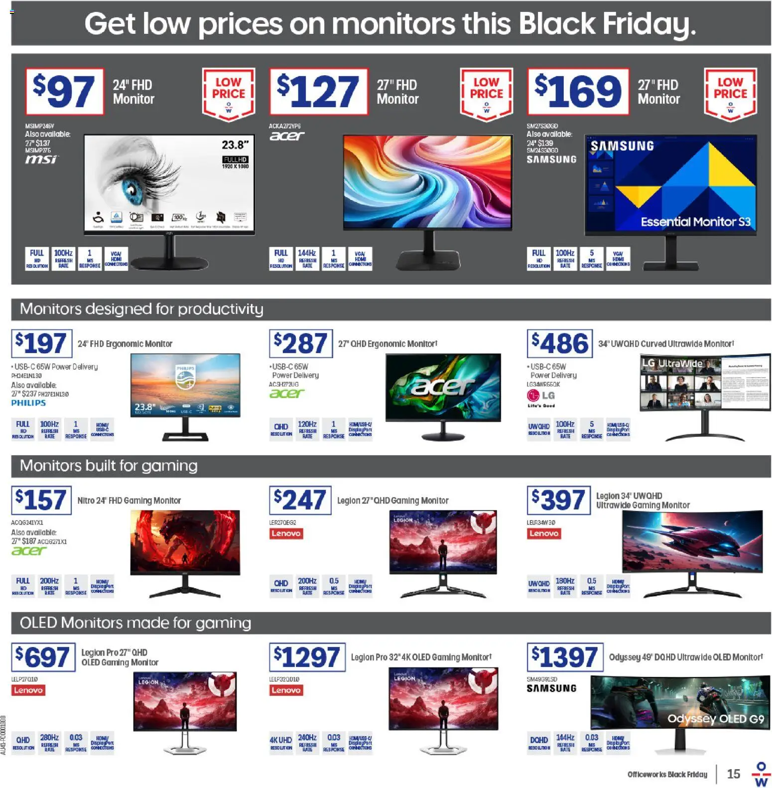 Officeworks Black Friday - page 15- valid from 17/11/2025