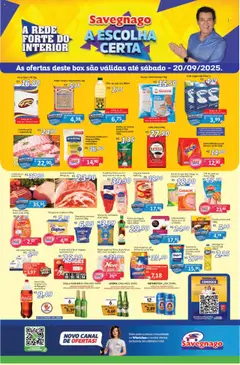 Pré-visualização Savegnago - Ofertas da semana válida a partir de 18/09/2025