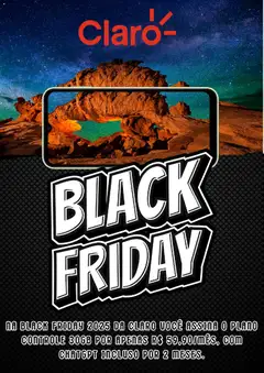 Pré-visualização Claro Black Friday válida a partir de 07/11/2025