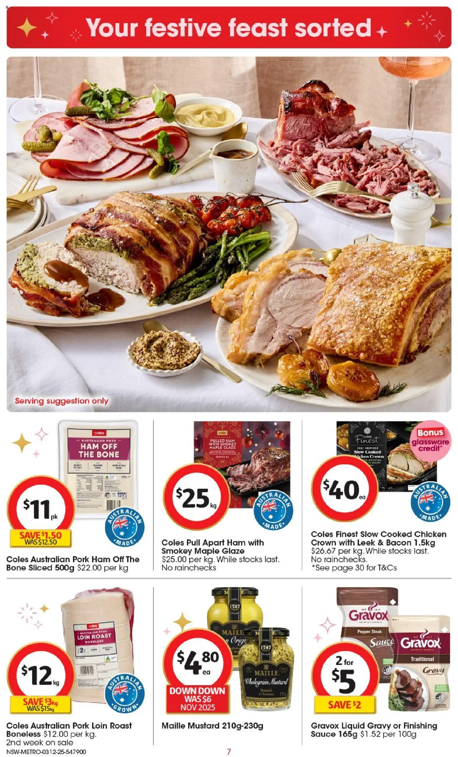 Coles  Catalogue  - page 8- valid from 03/12/2025