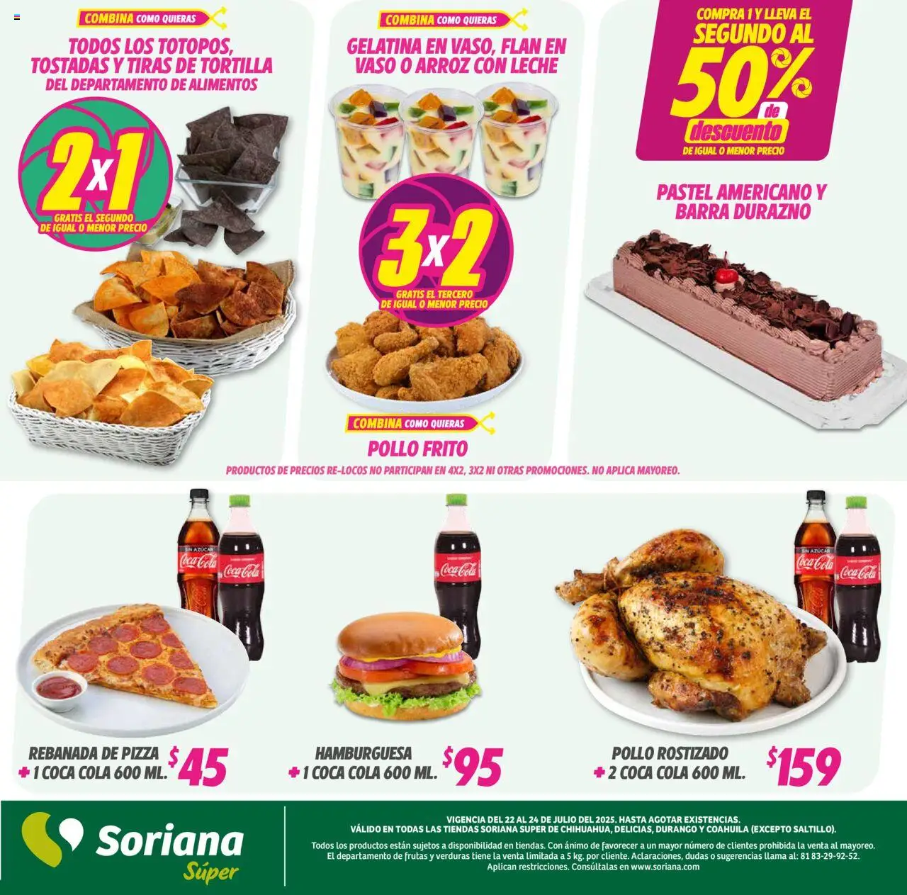 Soriana - Martes y Miércoles del Campo Súper: Chih, Delicias, Dur y Coah (excepto Saltillo) - página 6- válido desde 22/07/2025