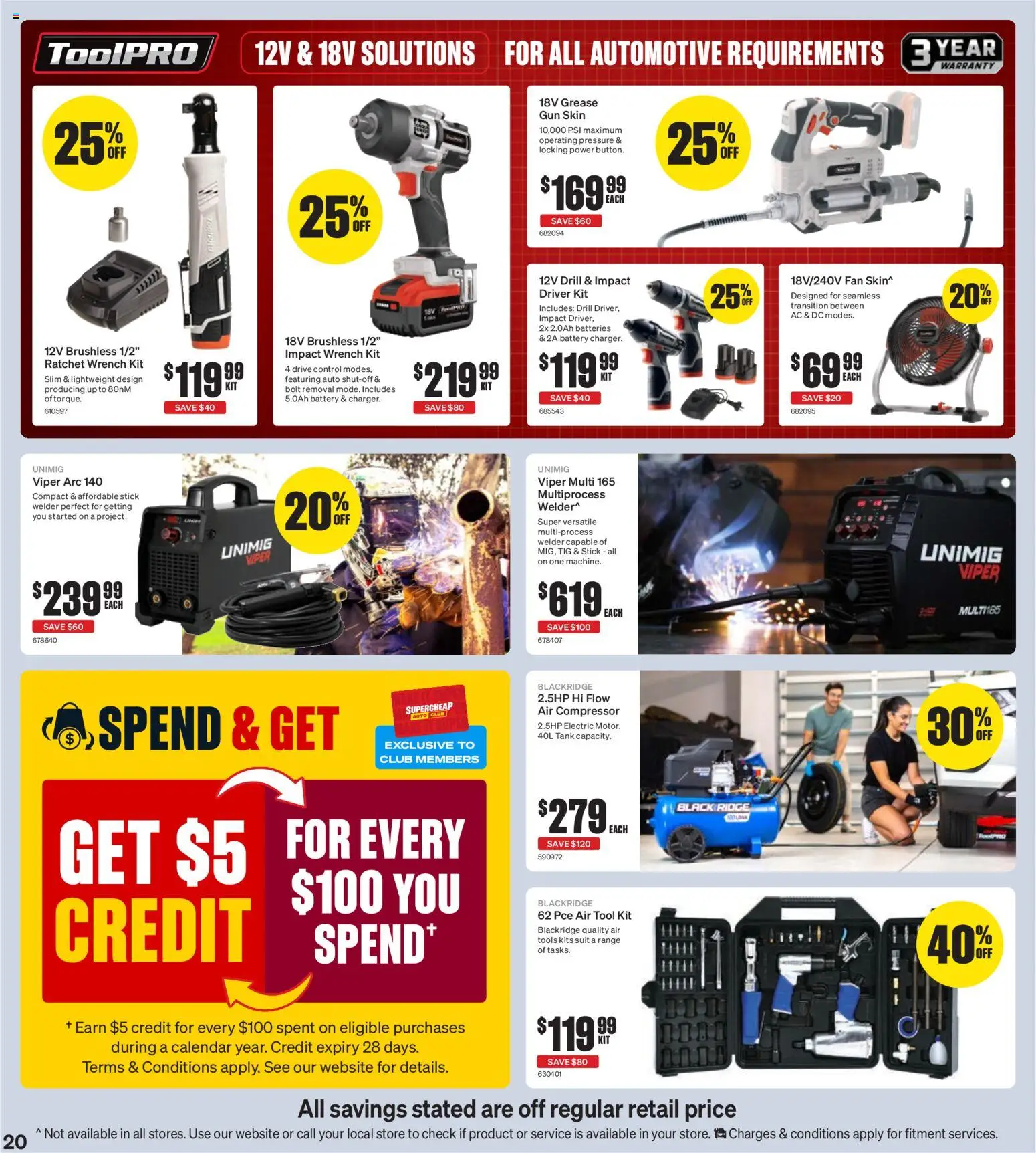 Supercheap Auto Black Friday - page 20- valid from 05/11/2025