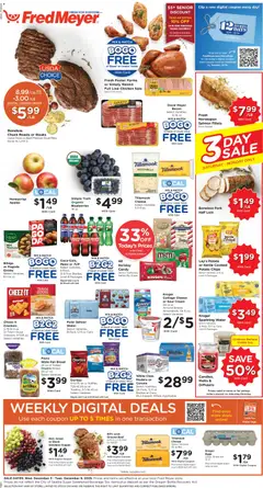 Preview Fred Meyer Weekly Ad valid from 12/03/2025