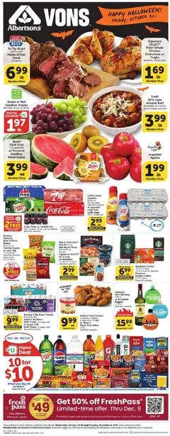 Preview Vons Weekly Ad - SoCal valid from 10/29/2025