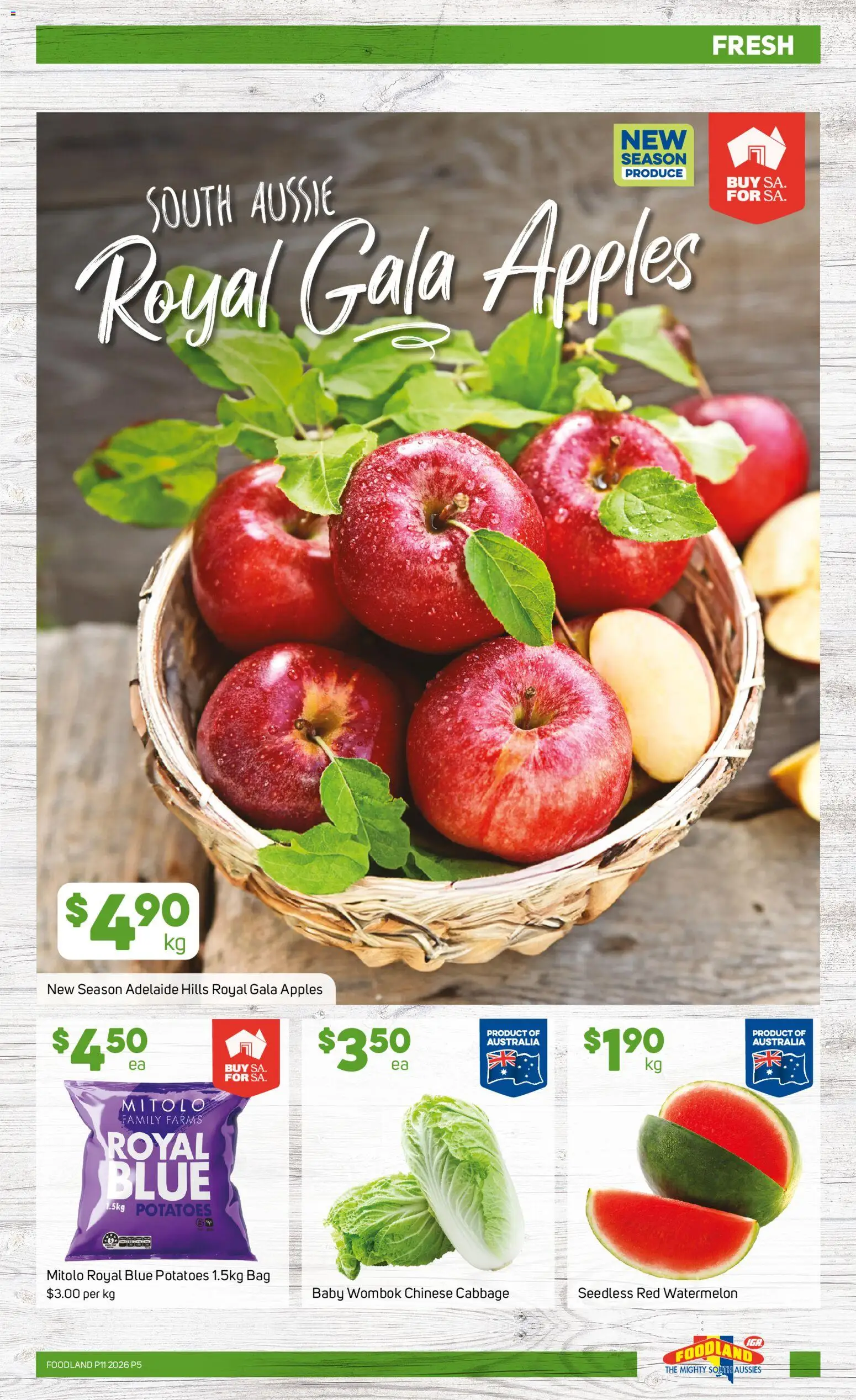 Foodland catalogue  - page 5- valid from 11/03/2026
