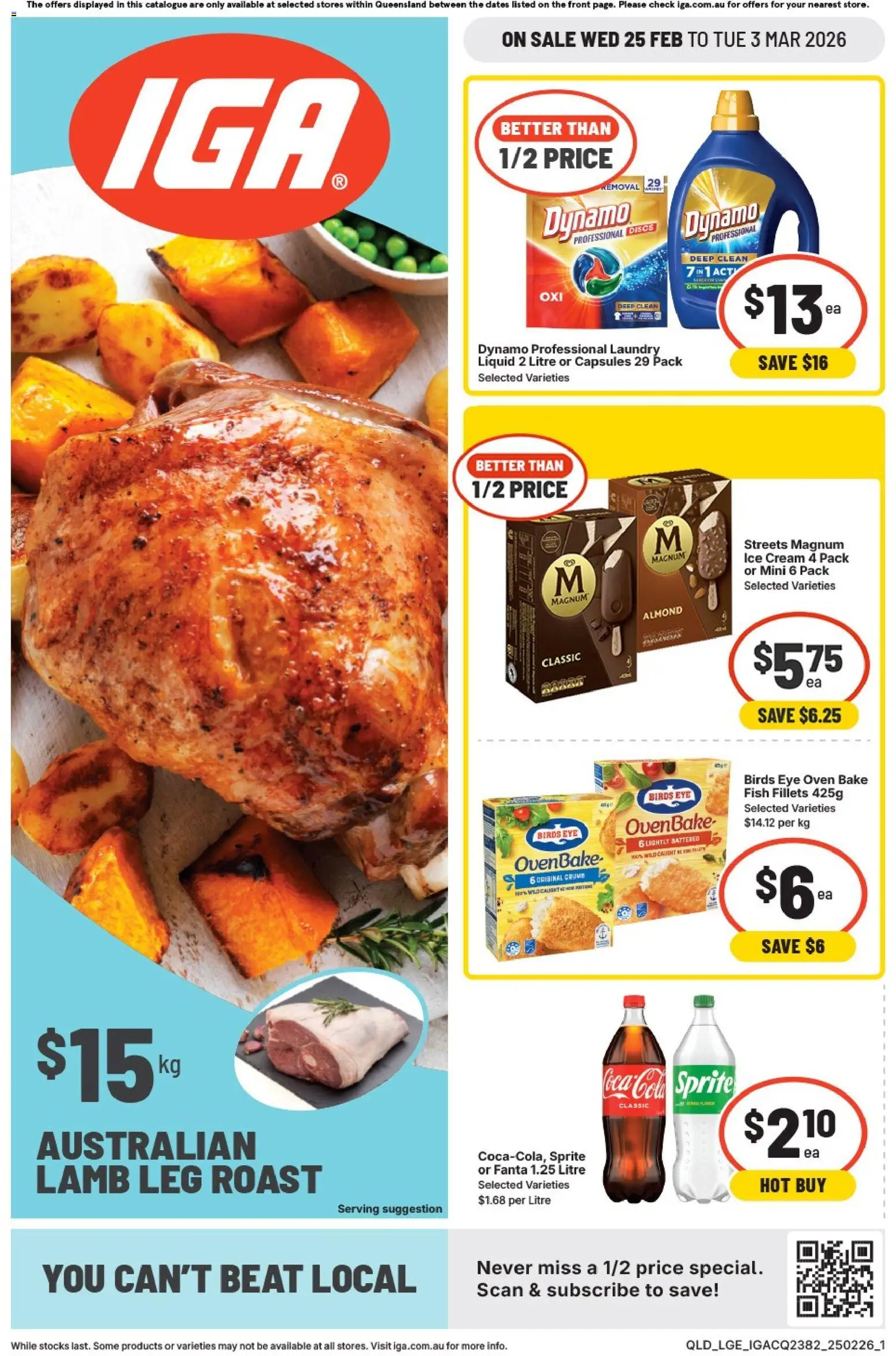 IGA Catalogue QLD - page 1- valid from 25/02/2026