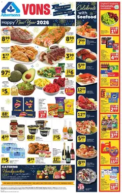Preview Vons Weekly Ad valid from 12/26/2025