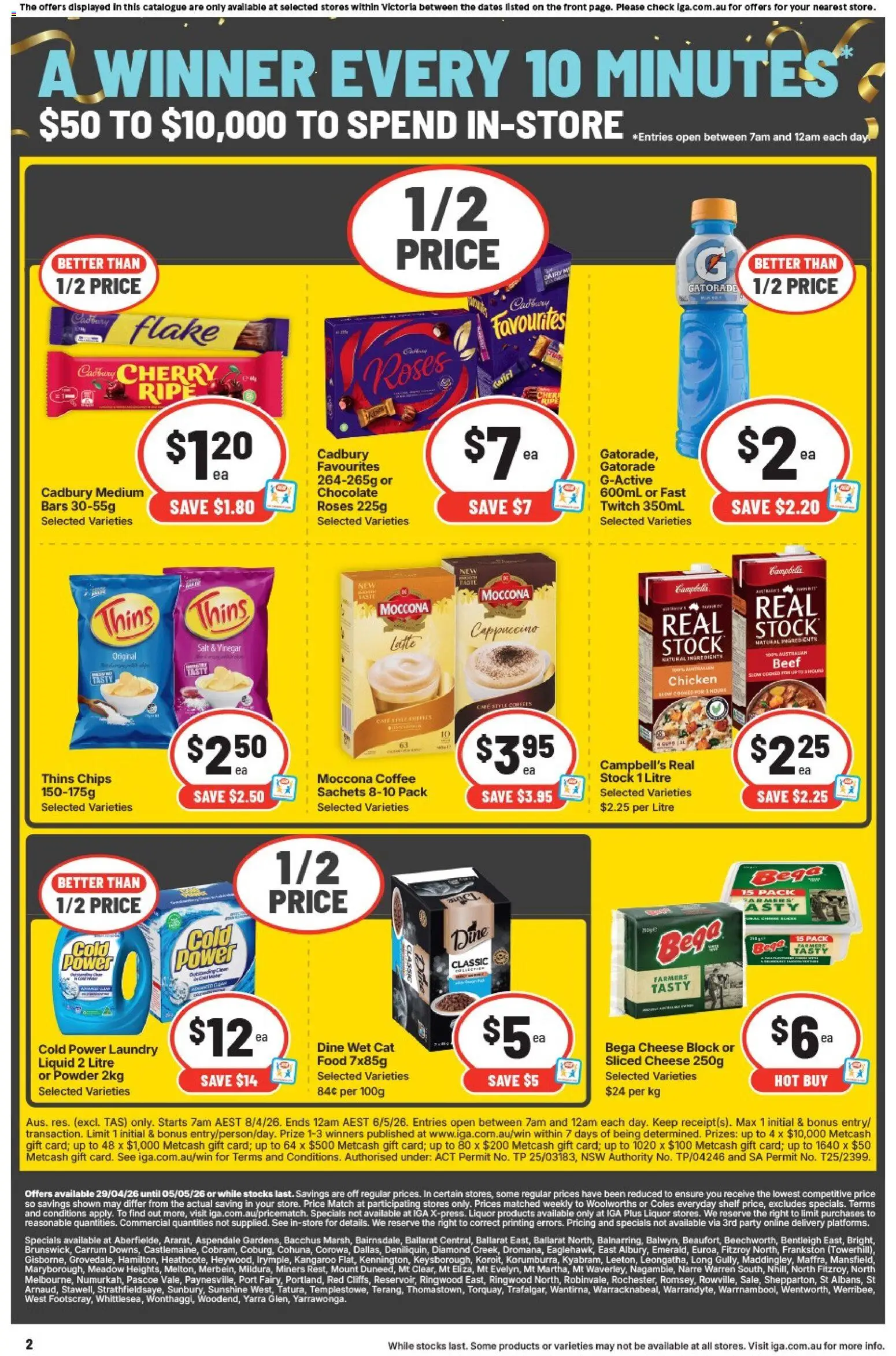 IGA catalogue  - page 32- valid from 29/04/2026