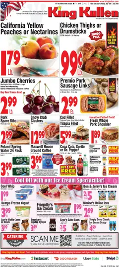 Preview King Kullen Weekly Ad valid from 07/18/2025