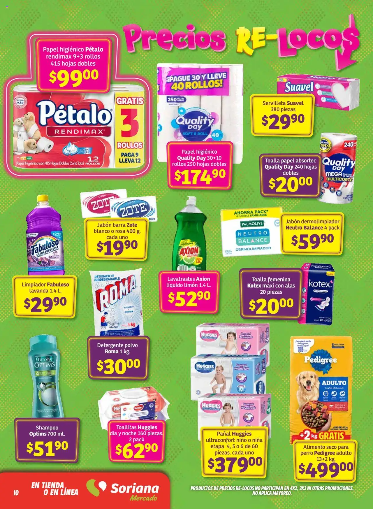 Soriana - Julio Regalado Mercado Nacional - página 10- válido desde 17/07/2025