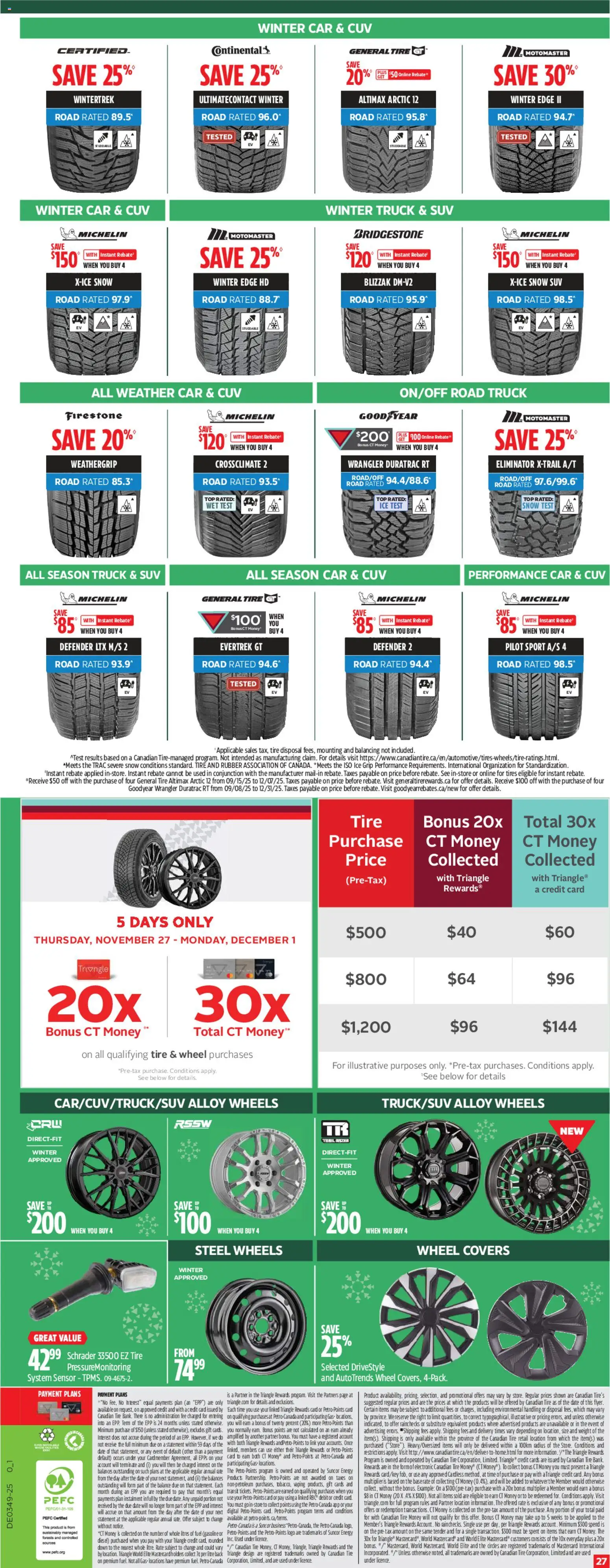 Canadian Tire weekly flyer - page 27- valid from Nov 27, 2025