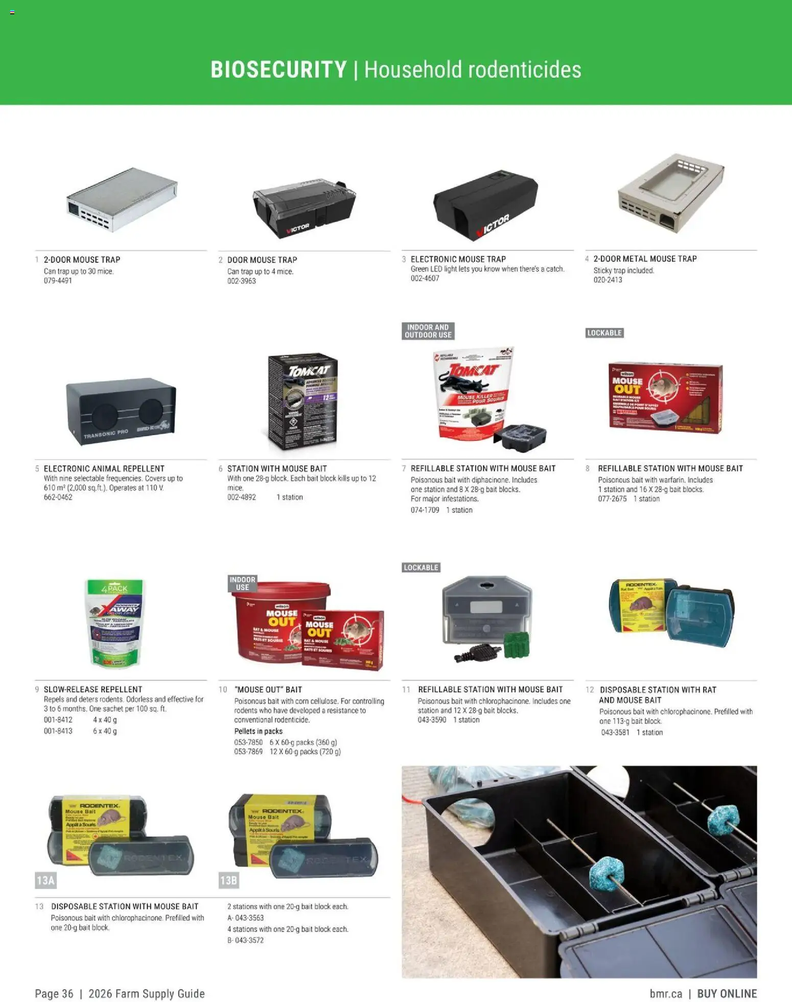 BMR - Agrizone - 2026 Farm Supply Guide - page 36- valid from Jan 9, 2026
