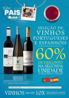 Pré-visualização Bistek Supermercados - Ofertas Vinhos válida a partir de 07/08/2025