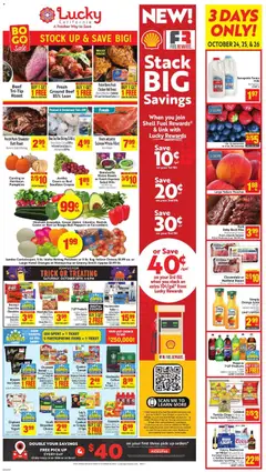 Preview Lucky Supermarkets Weekly - AK valid from 10/22/2025