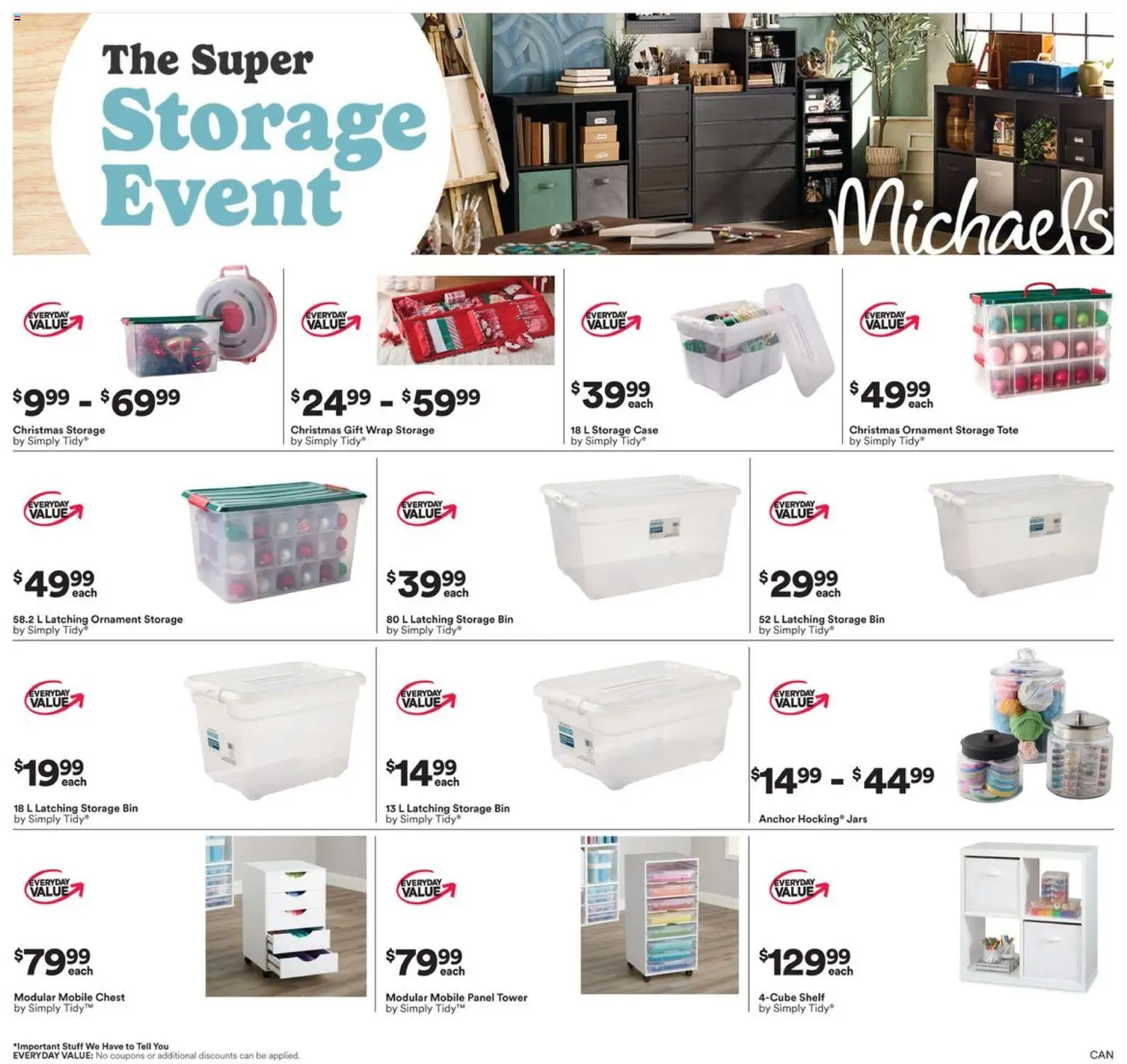 Michaels weekly flyer / circulaire - page 1- valid from Jan 2, 2026