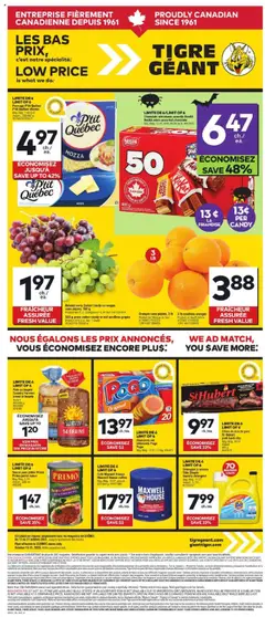 Preview Giant Tiger weekly flyer / circulaire valid from Oct 15, 2025