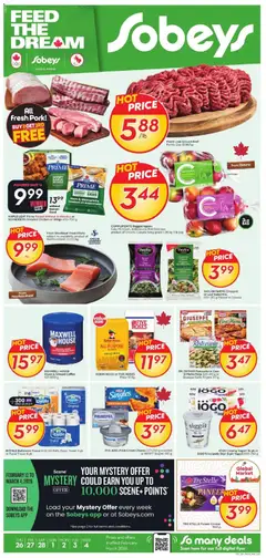 Preview Sobeys weekly flyer / circulaire valid from Feb 26, 2026