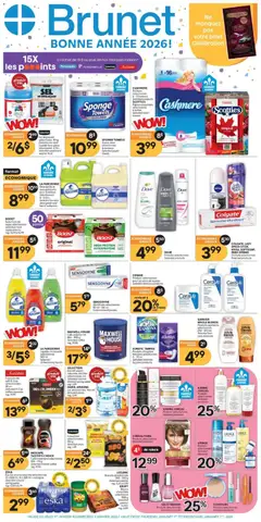 Preview Brunet weekly flyer / circulaire valid from Jan 1, 2026