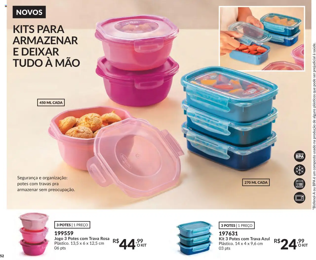 Avon - Campanha 12: Casa & Estilo - página 52- válido a partir de 08/07/2025
