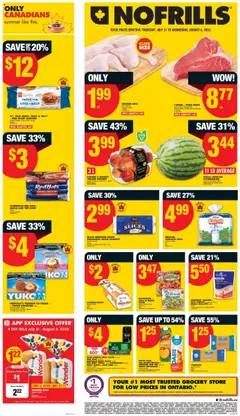Preview No Frills weekly flyer / circulaire valid from Jul 31, 2025