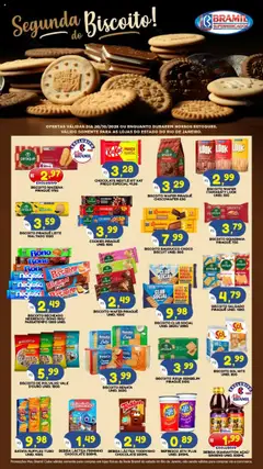 Pré-visualização Bramil Supermercados - Ofertas Segunda do Biscoito válida a partir de 20/10/2025