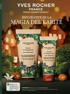 Yves Rocher campaña 17 2025 válido desde 09/12/2025