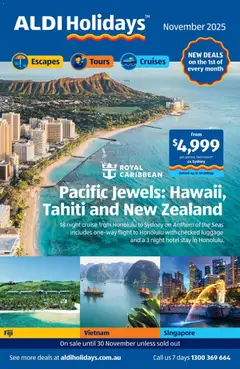 Aldi catalogue preview - valid from 01/11/2025