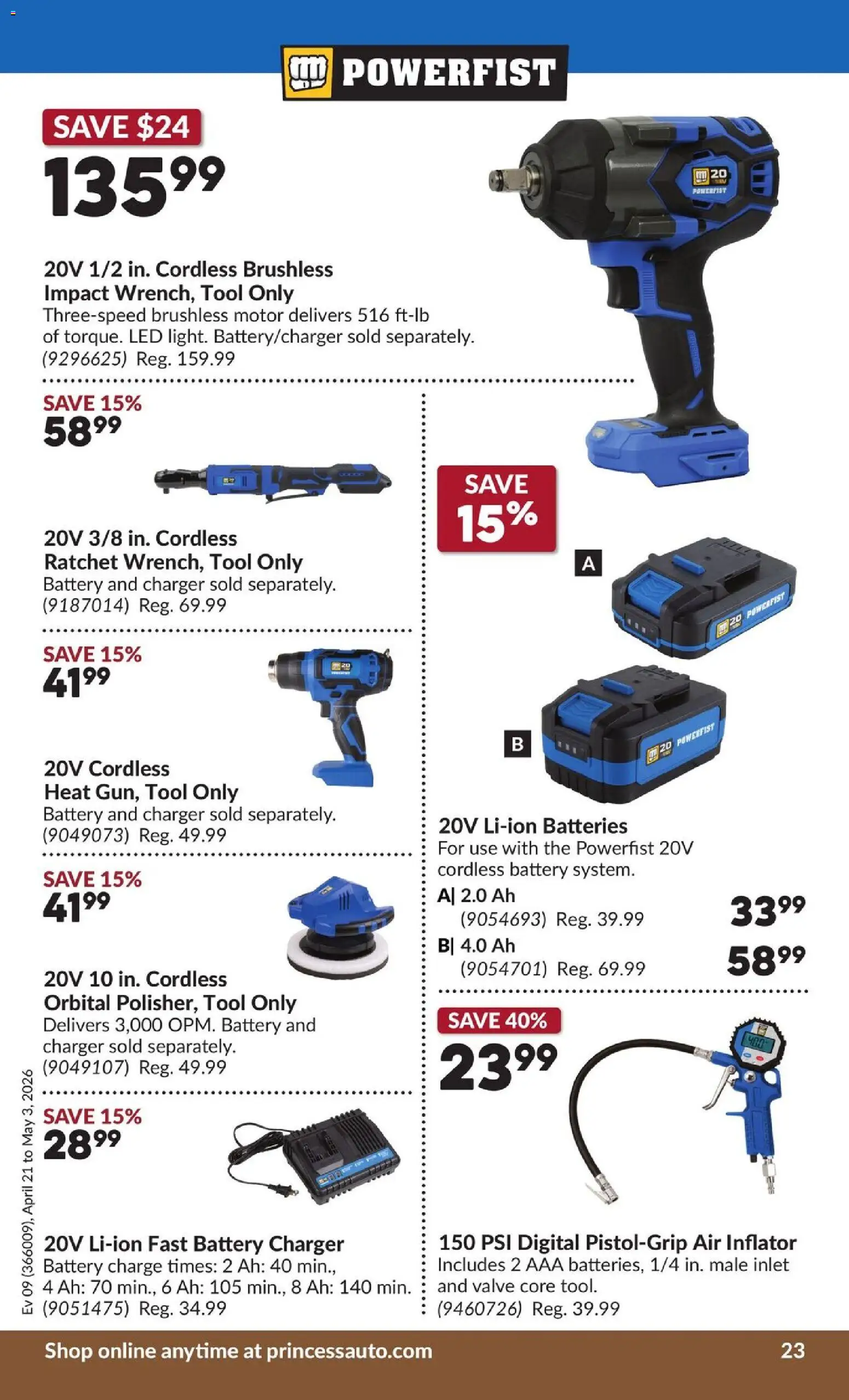 Princess Auto flyer - 2 Week Sale! - page 28- valid from Apr 21, 2026