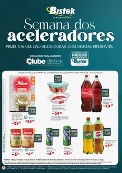 Pré-visualização Bistek Supermercados - Ofertas Semana do Acelerador válida a partir de 14/01/2026