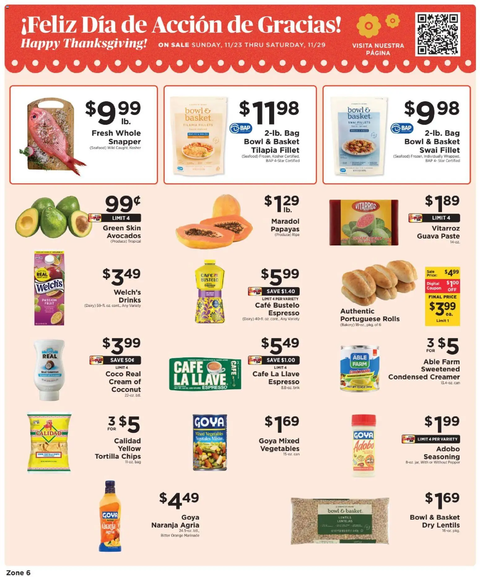 ShopRite Shop Hispanic - page 1- valid from 11/23/2025