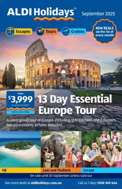 Aldi catalogue preview - valid from 31/08/2025