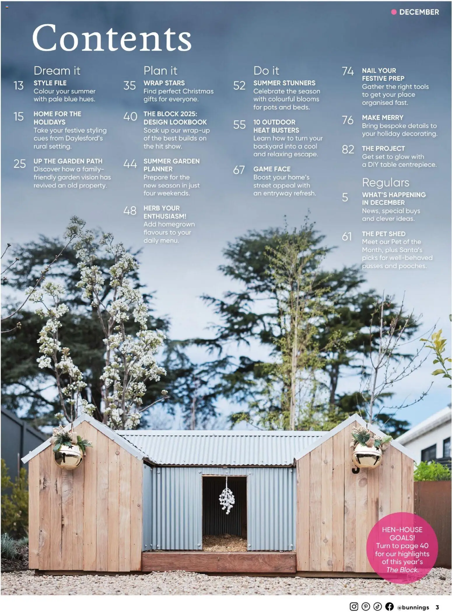 Catalogue Bunnings Warehouse December  - page 3- valid from 01/12/2025