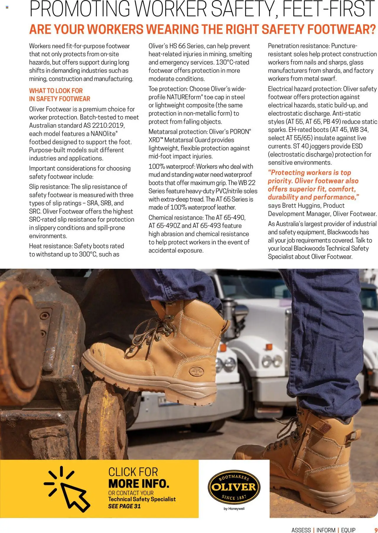 Black Woods Safety Spotlight Magazine - page 9- valid from 07/10/2025