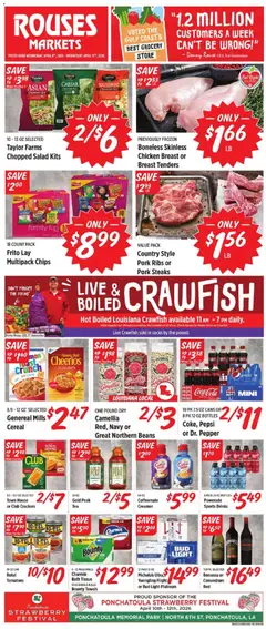 Preview Rouses Weekly Ad valid from 04/08/2026